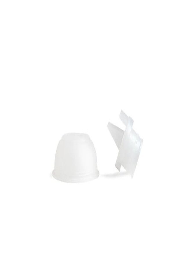 Annabella 4 Piece Vacuum Seals and Duck Bills for Breast Pump – Breast Pump Replacement Parts – Duckbill Valve and Seal for Breastfeeding Pump – Nursing Pump Inserts – Pump Duckbill Valve and Seal